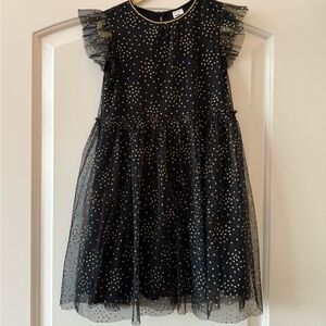 OshKosh B'gosh Black and Gold Sparkle Dress